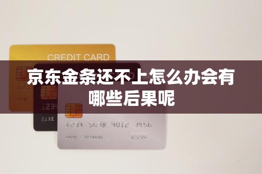 京东金条还不上怎么办？会有哪些后果？——金融机构催款及应对建议